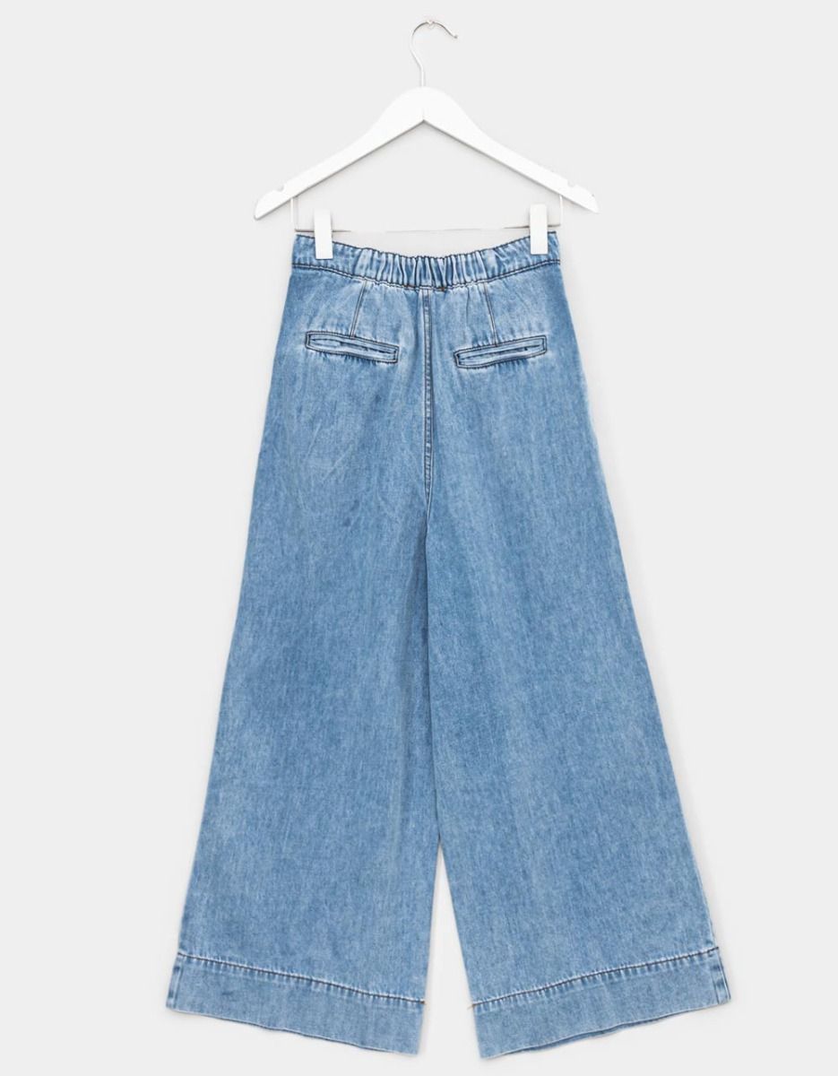 Denim Wide Leg Pant_4