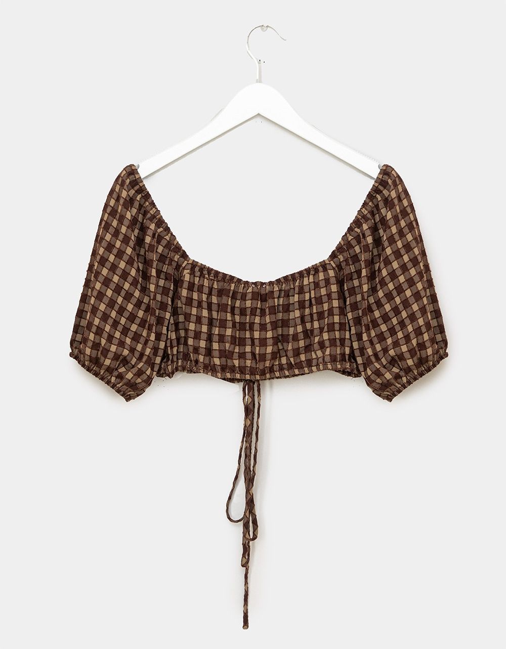 Deseo Plaid Top_4