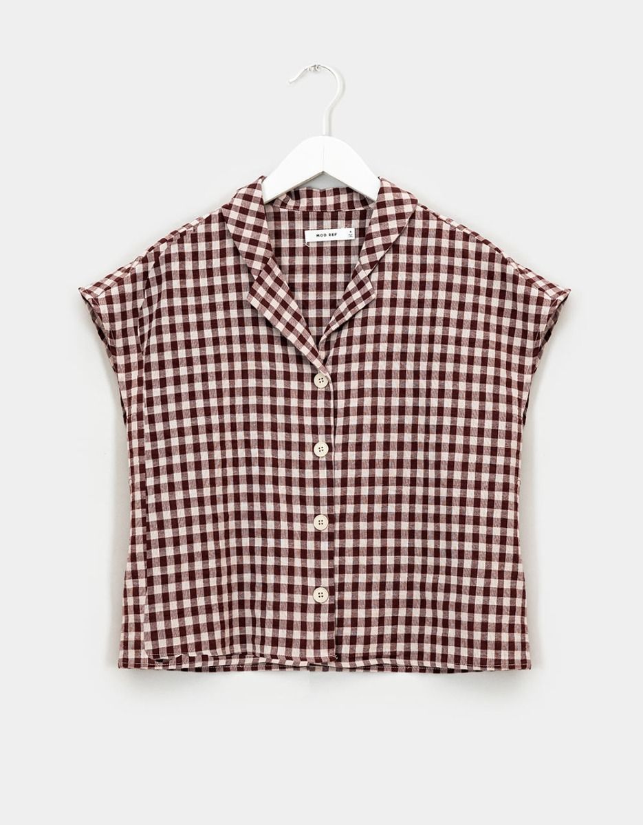Dionne Gingham Shirt_0