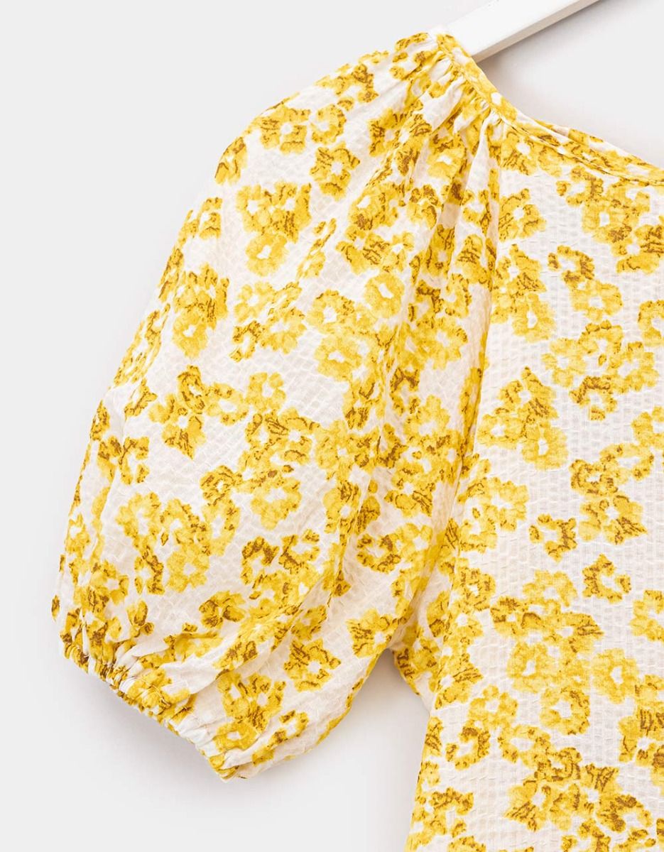 Ditsy Texture Mini Dress_6