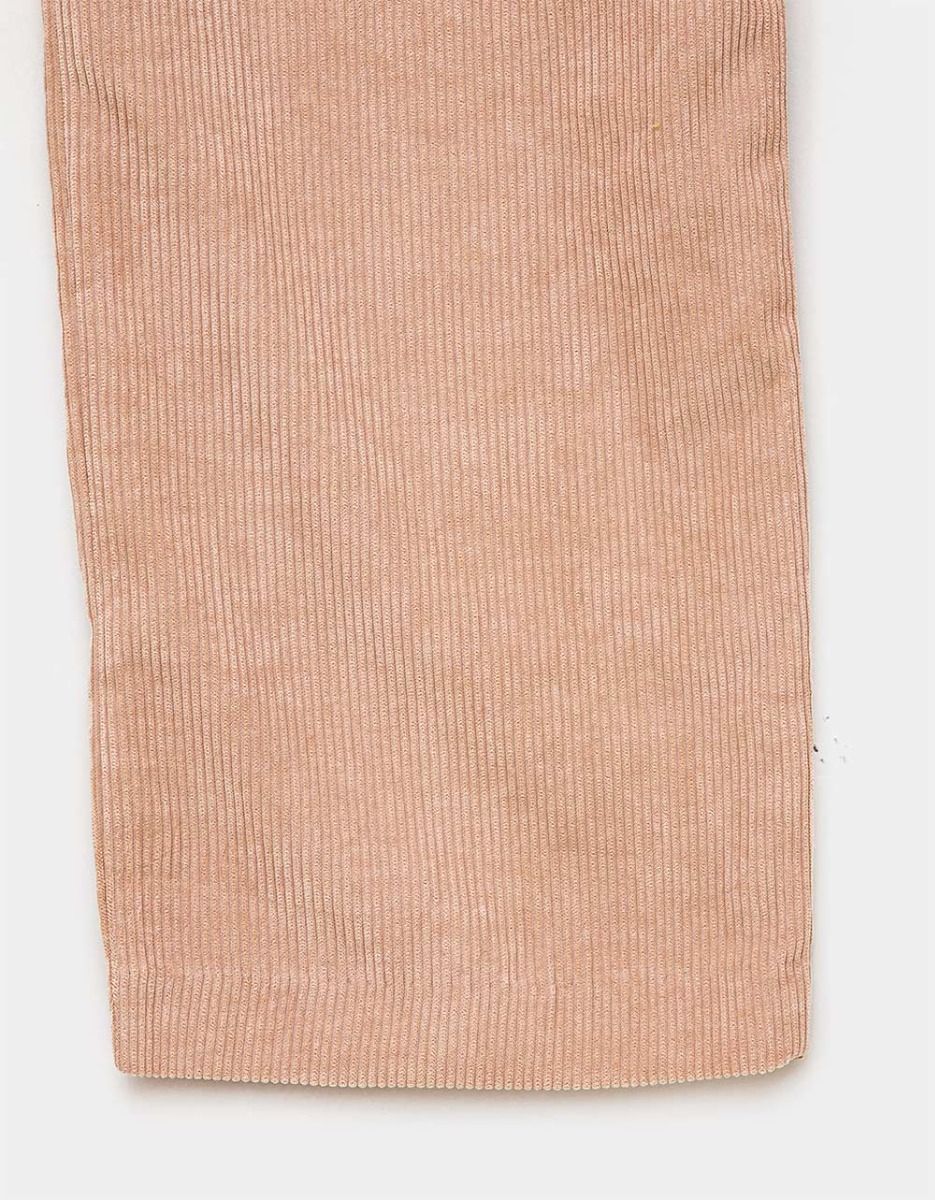 Dom Wide Leg Cord Trouser in Oat_4