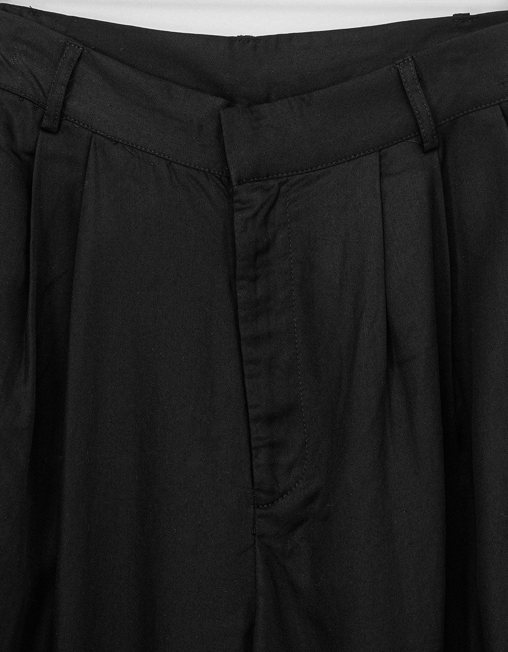 Dom Wide Leg Trouser in Black_1