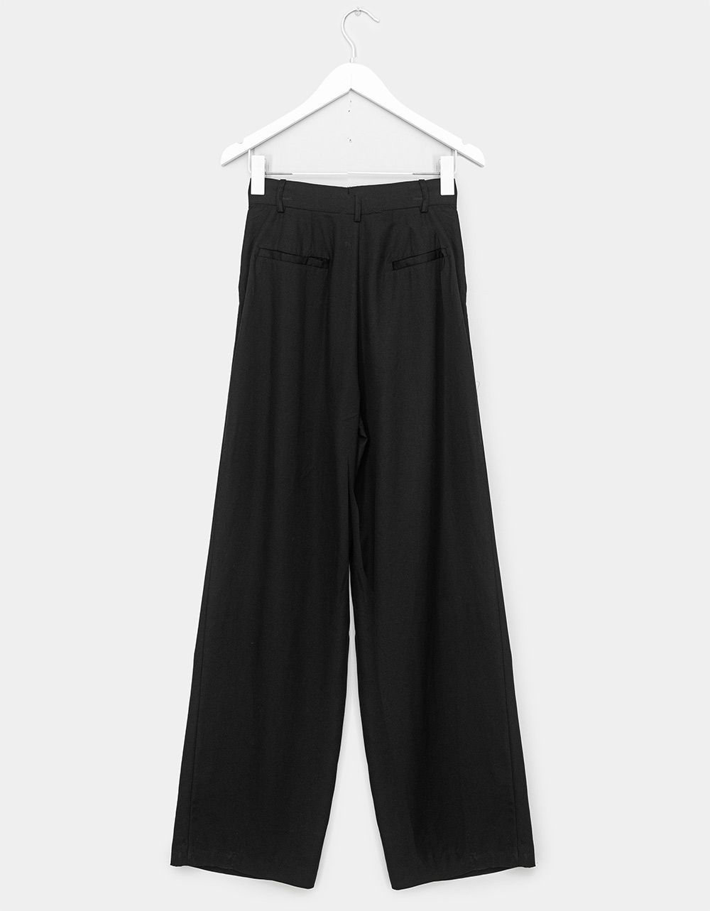 Dom Wide Leg Trouser in Black_3