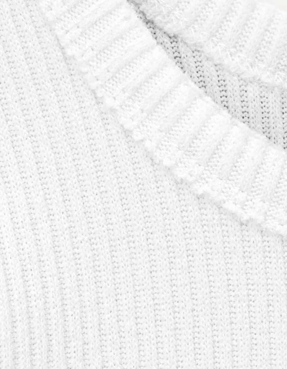 Duanna Ribbed Tank in Ivory_1