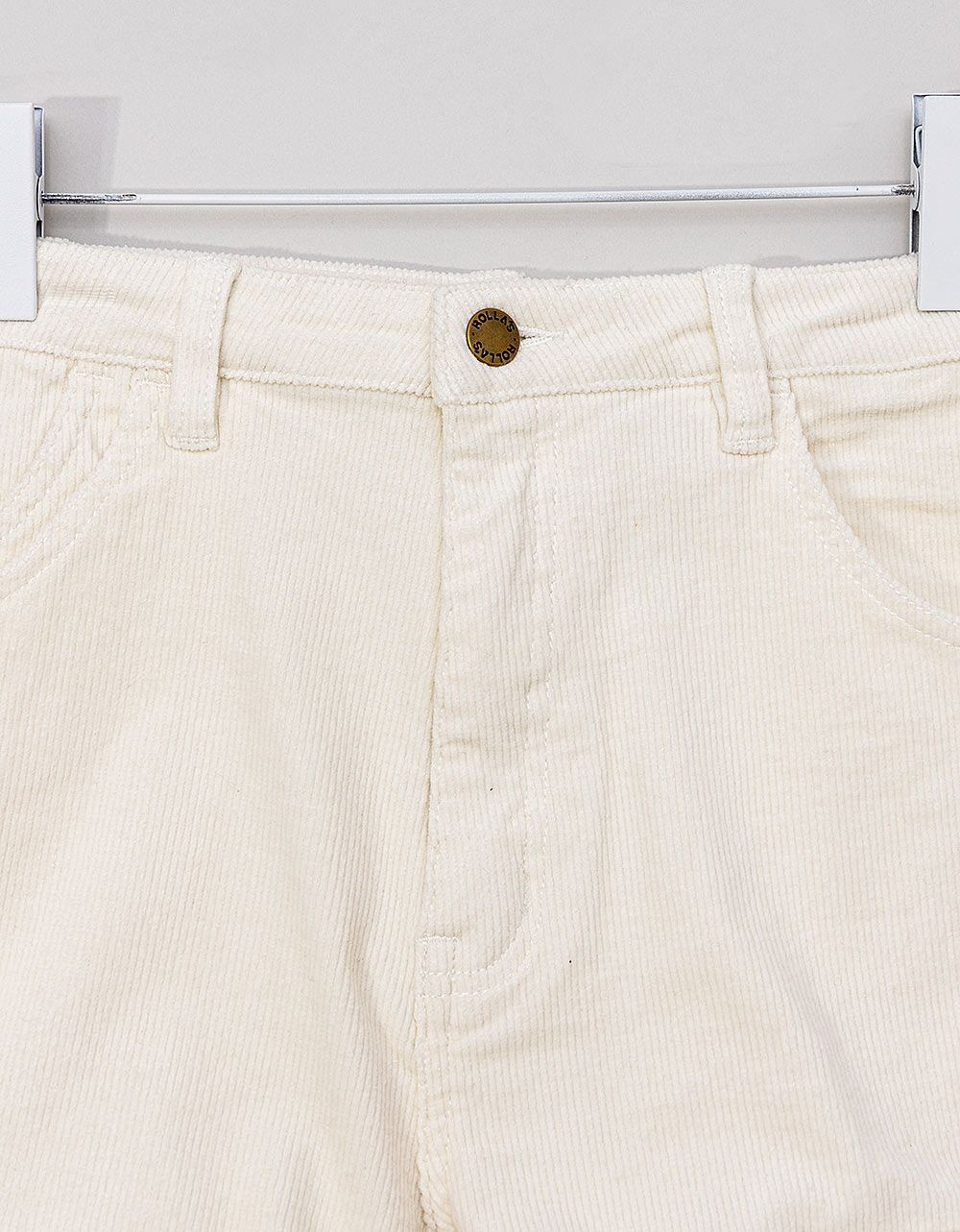 Dusters Shorts in Off White Cord_2
