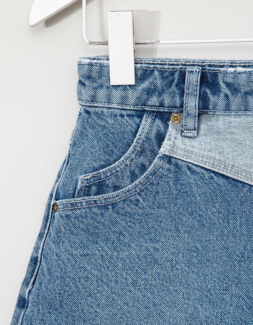 Rolla's Dusters Shorts in Tumbled Blue_1