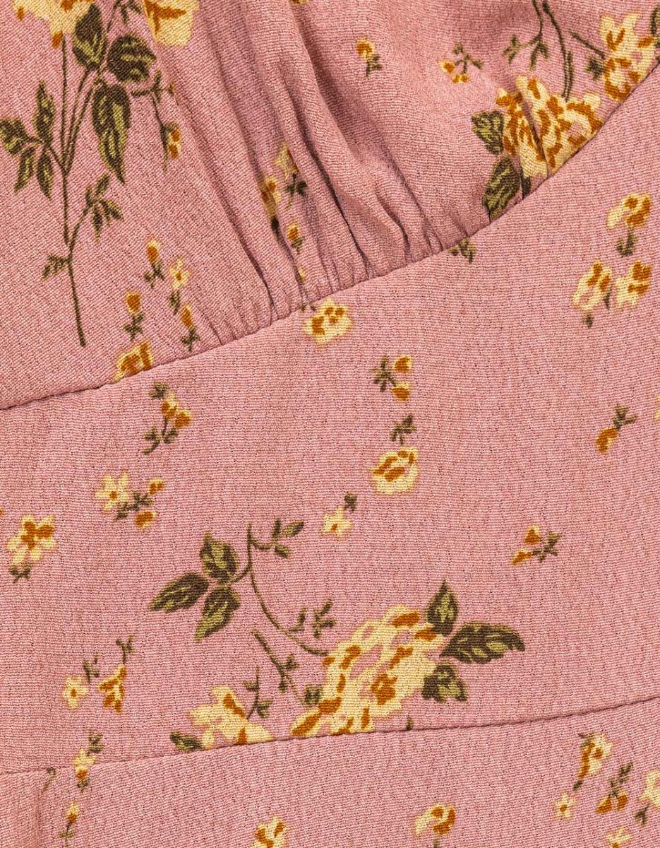 Dusty Floral Midi Dress_4