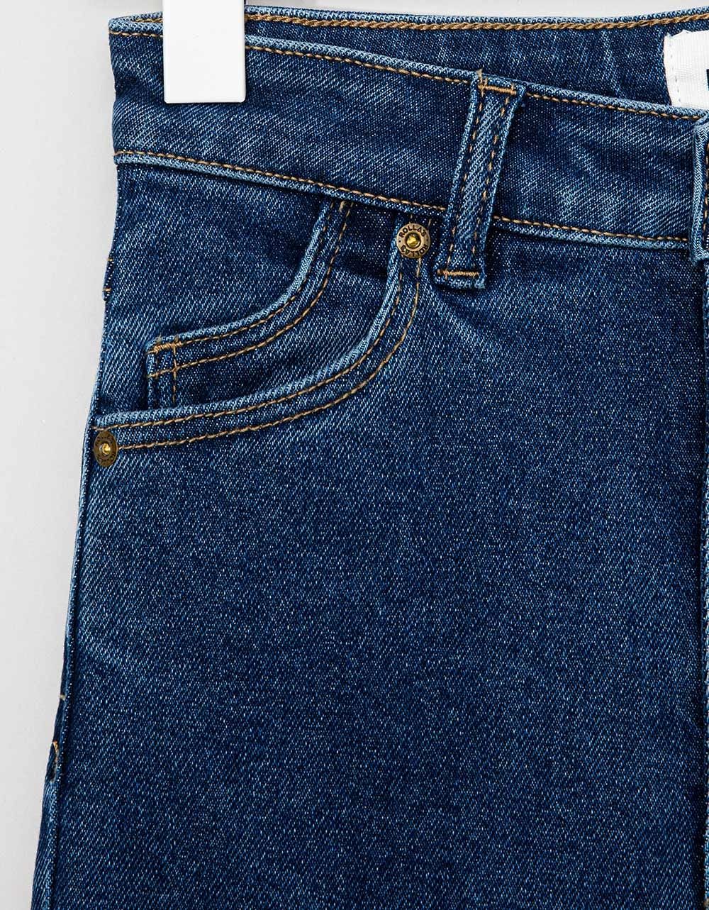 Rolla's Eastcoast Crop Flare in Bayside Blue_2