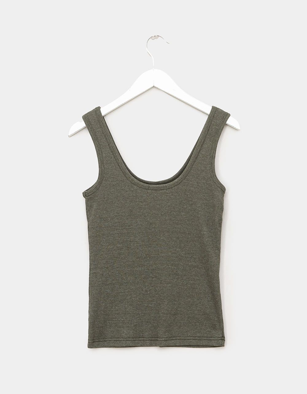 Echo Rib Tank in Green_4