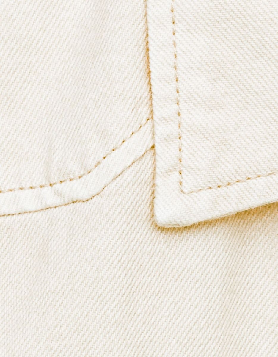 Ecru Cropped Shirt_3