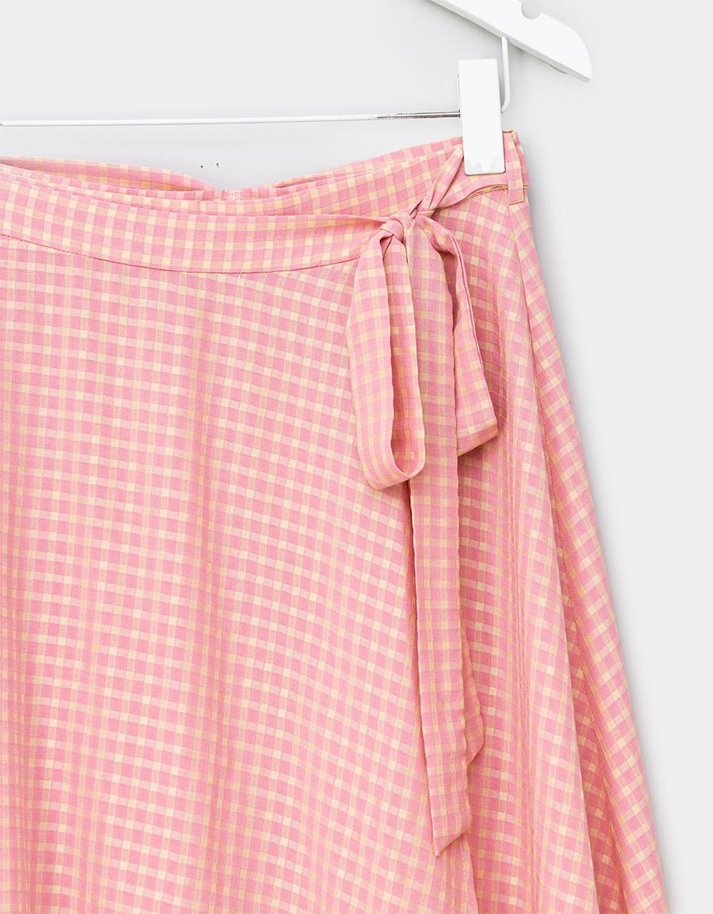 Edenn Vichy Wrap Skirt_1