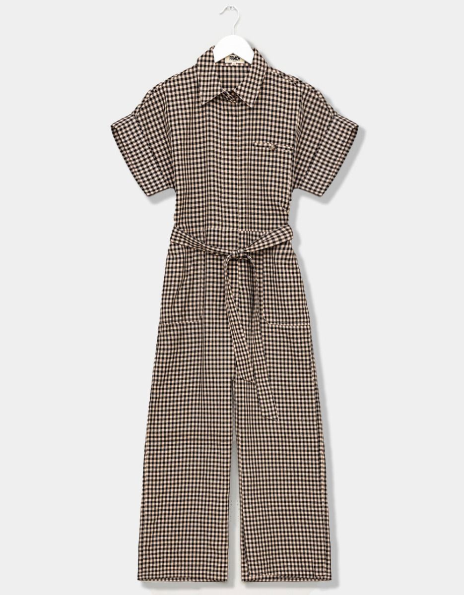 Elfie Check Jumpsuit_0