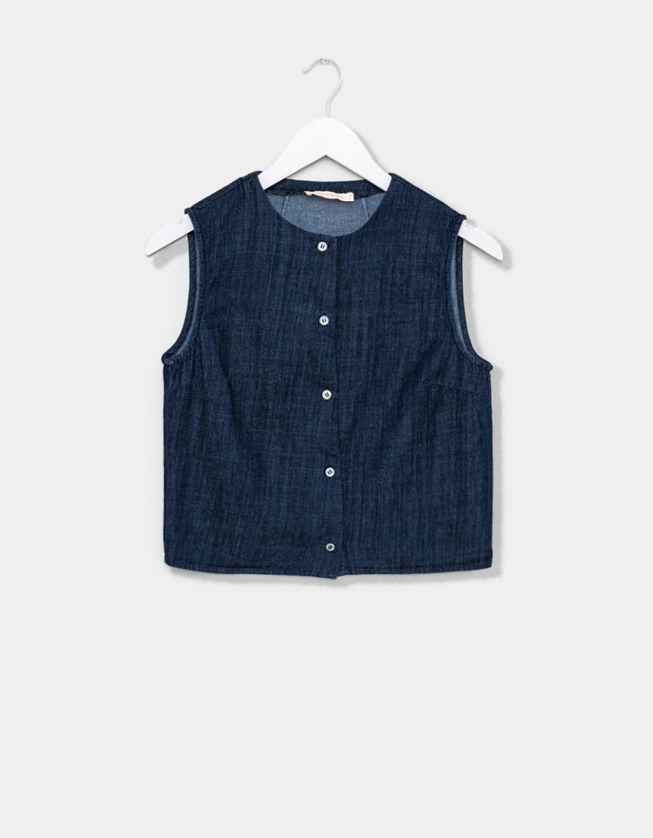 Elsa Denim Vest_0