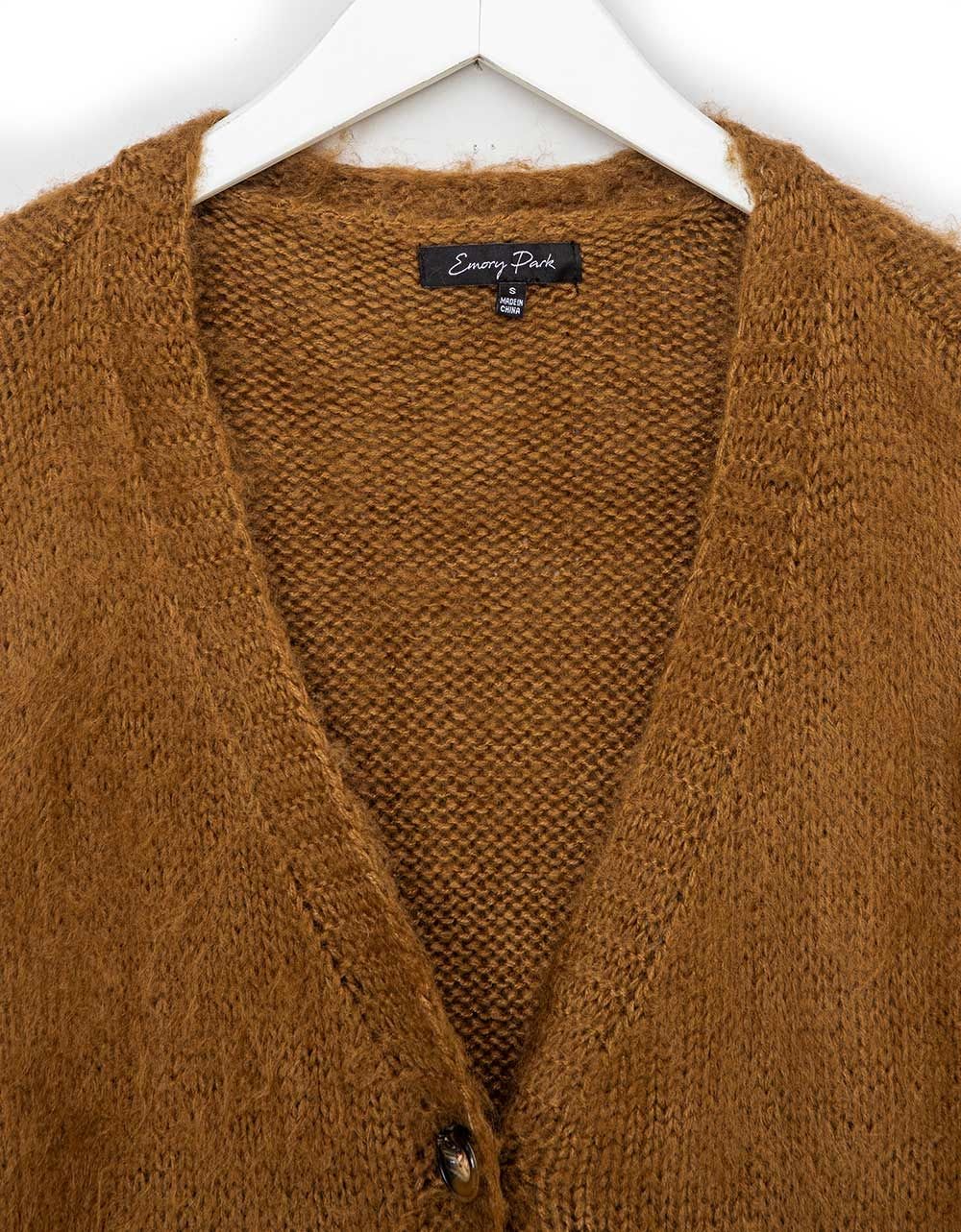 Enorme Cardigan in Chestnut_1