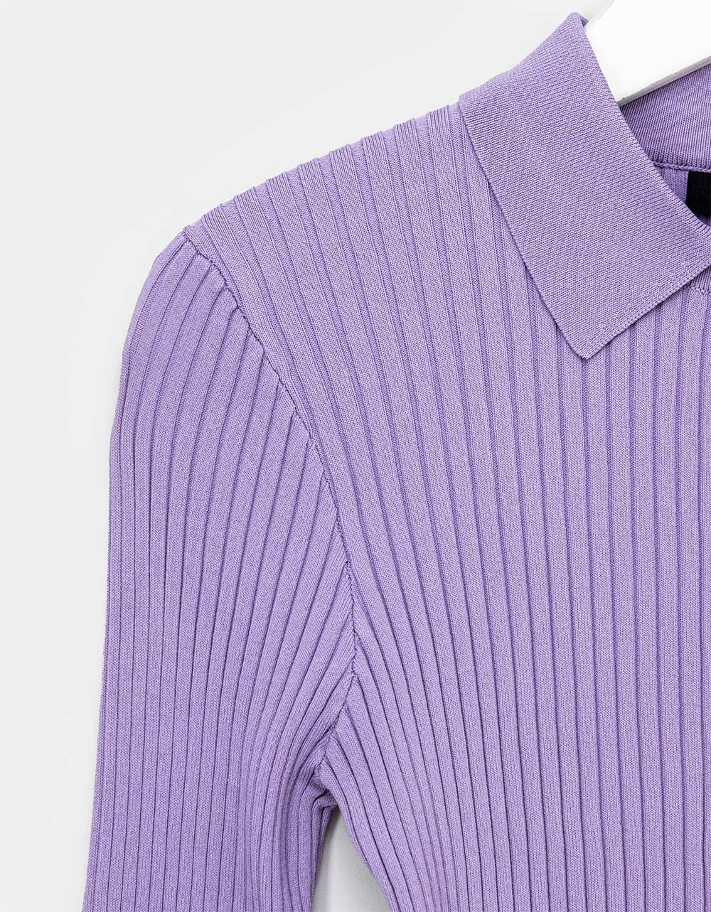 Erin Collar & Button Knit_2