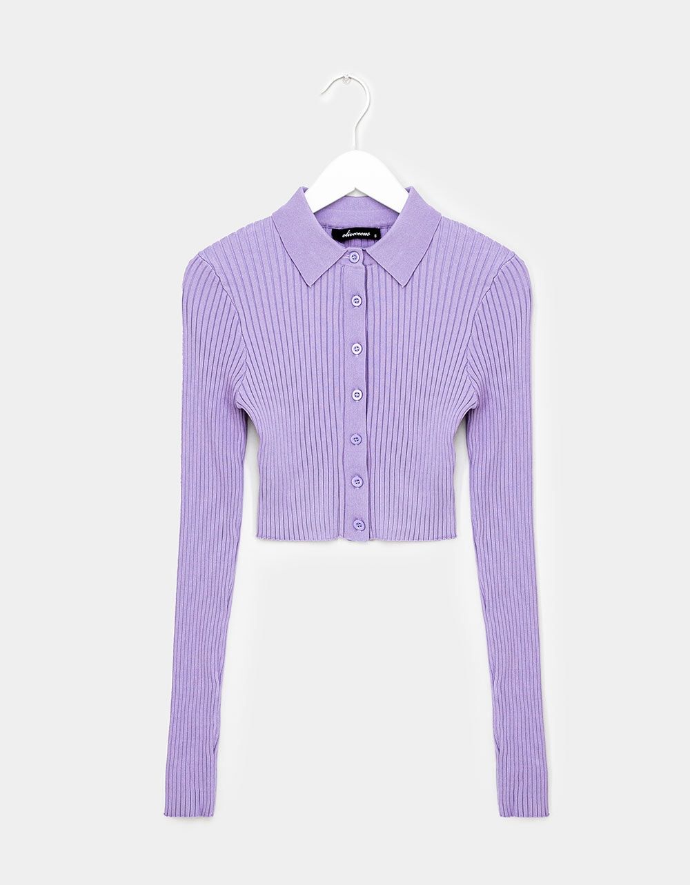 Erin Collar & Button Knit_0