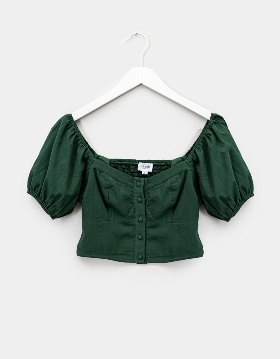 Estella Puff Sleeve Top_0