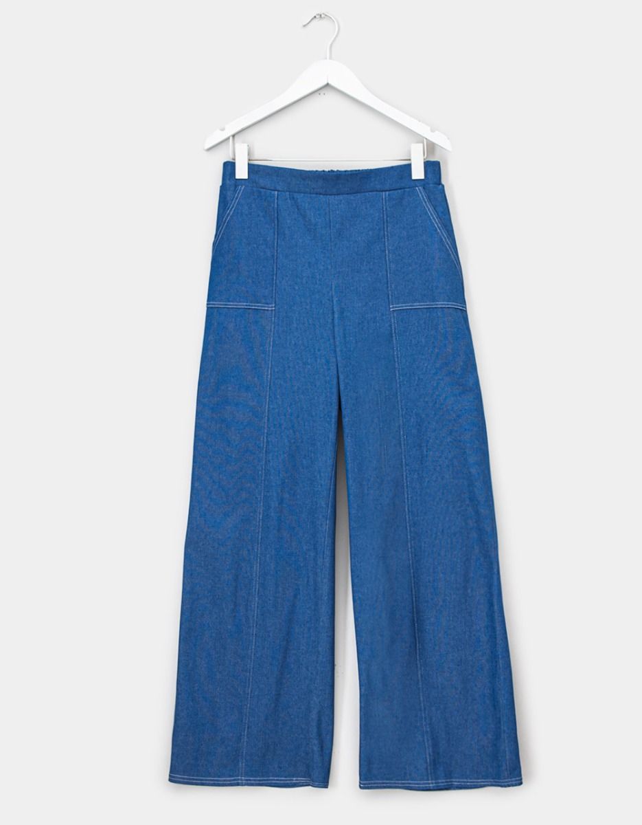 Exposed Stitch Pants_0