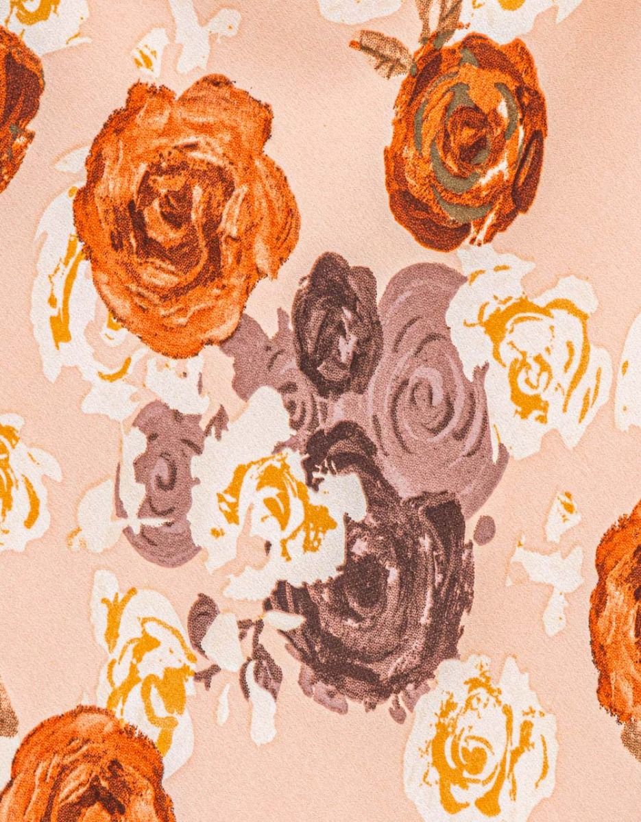 Fall Rose Print Maxi_3