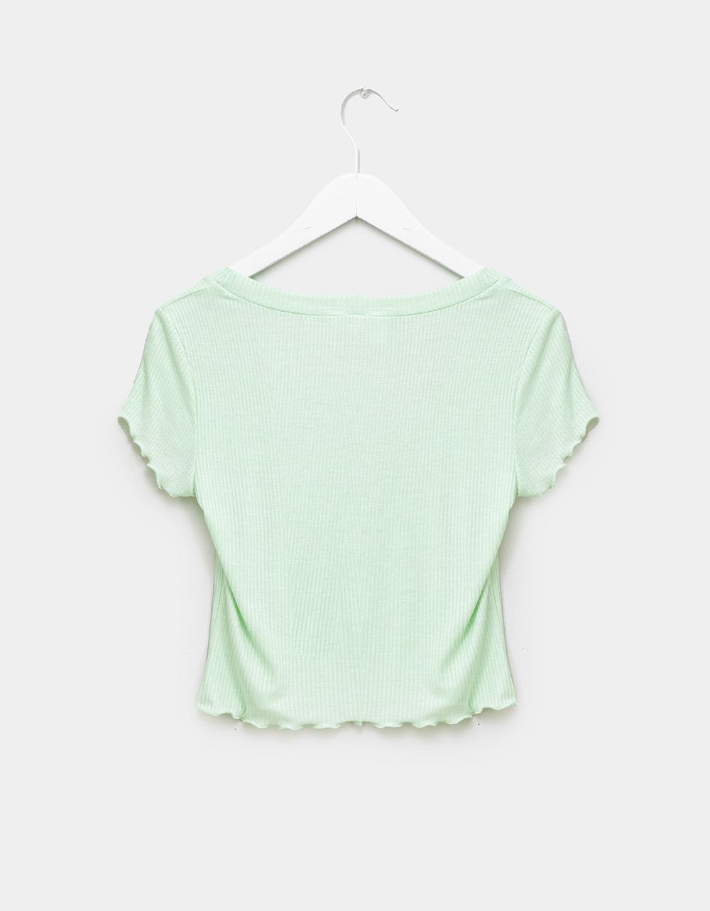 Feather Weight Baby Tee in Mint_3