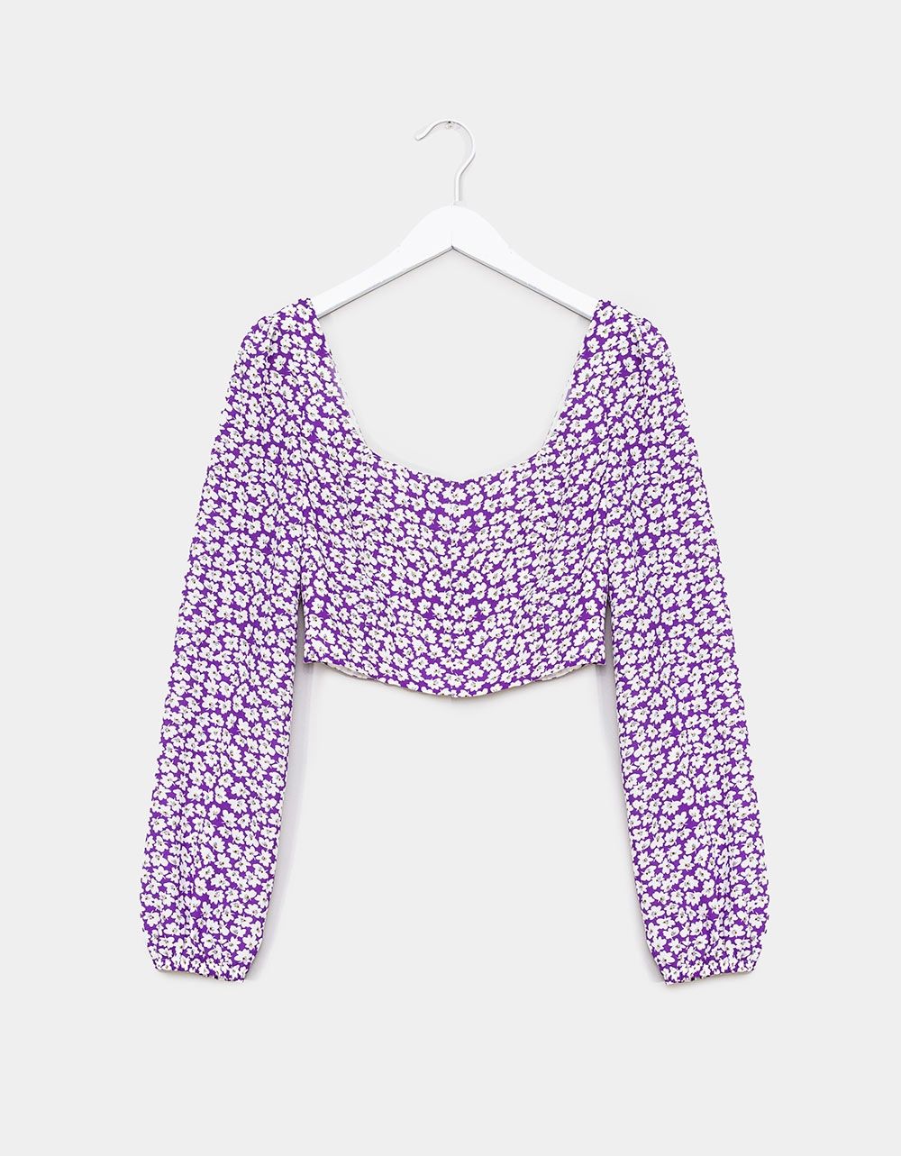 Fiori Crop Blouse_1