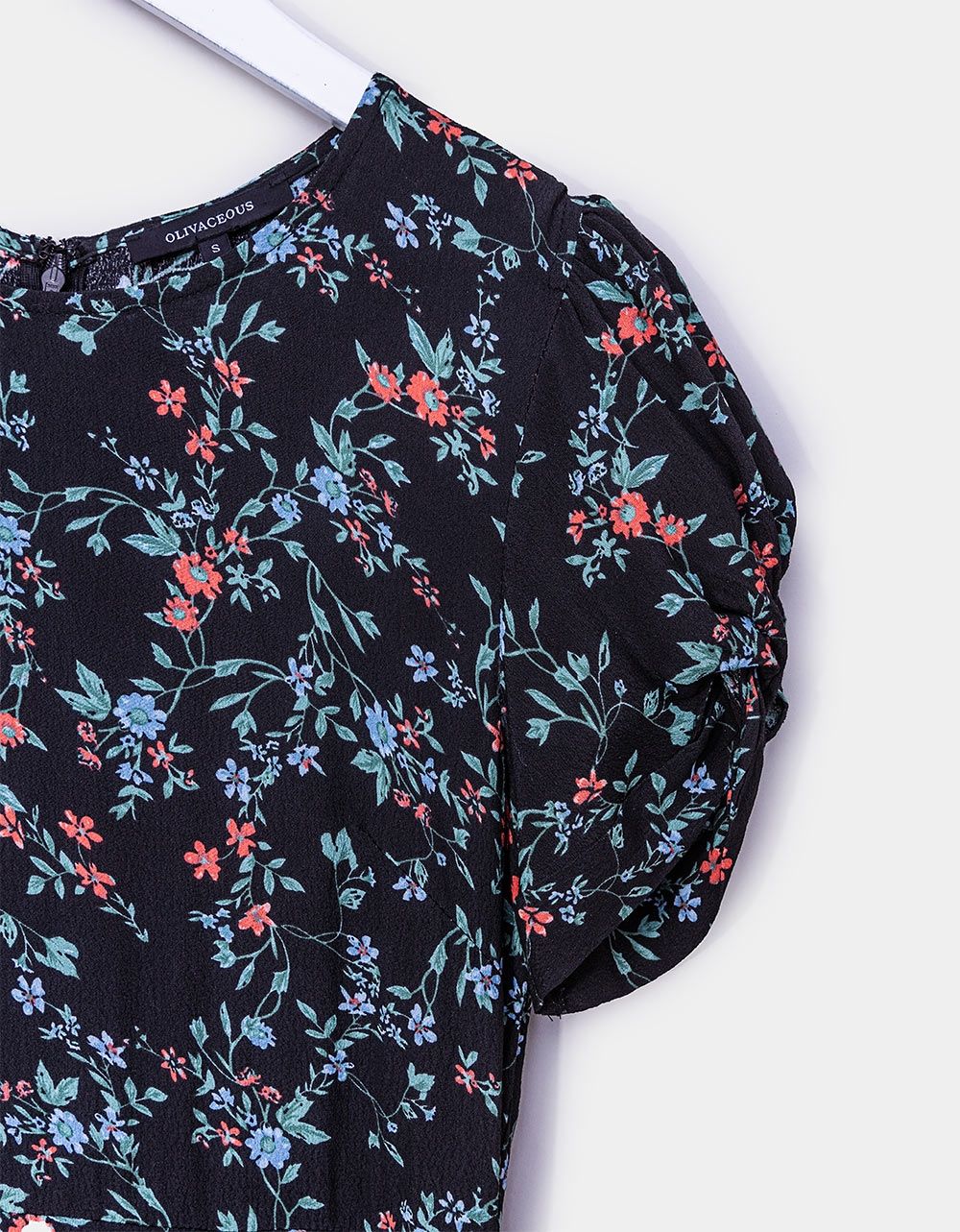 Floral Challis Mini Dress_2