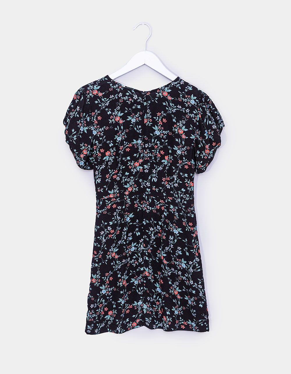 Floral Challis Mini Dress_1