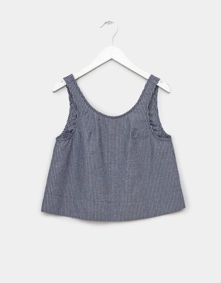 Florence Top in Navy_0