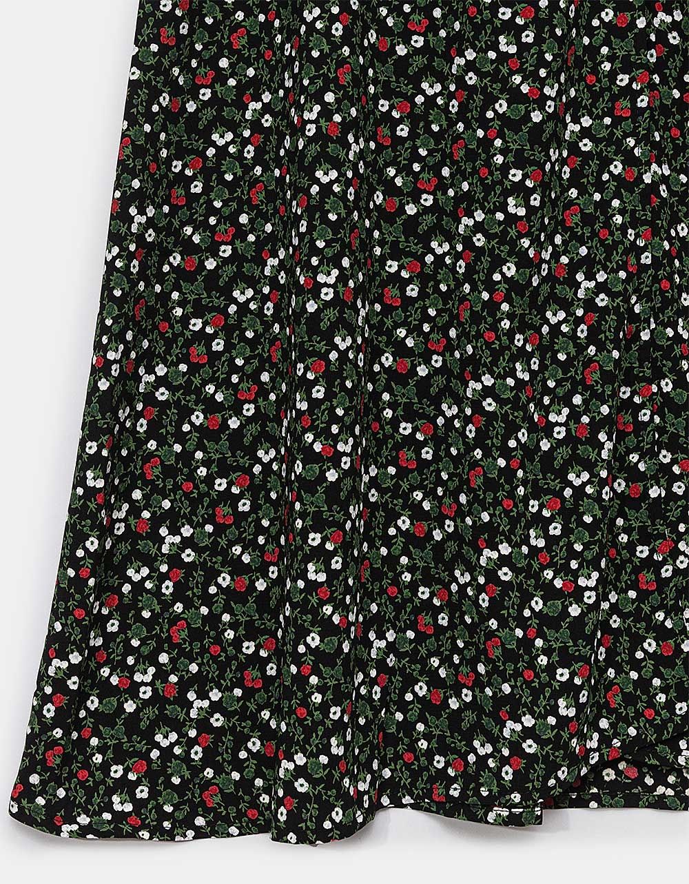 Florencia Button Midi Skirt_3