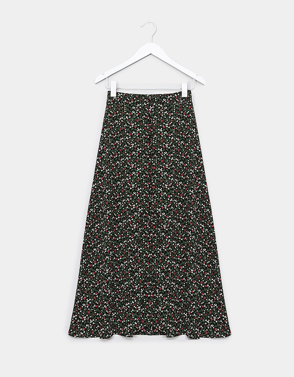 Florencia Button Midi Skirt_0