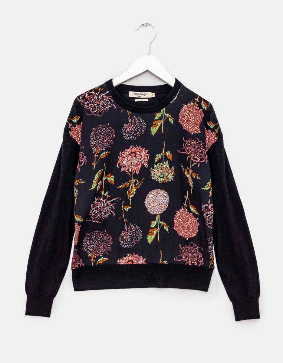 Flores Tricot Sweatshirt_0