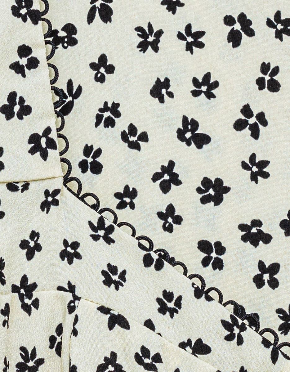 Flower Dot Midi Dress_7