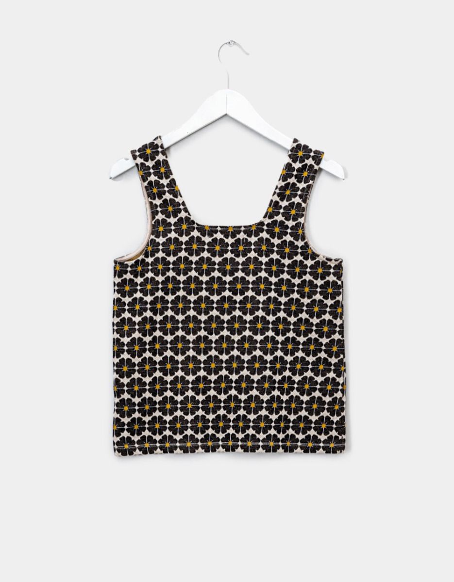 Flower Jacquard Top_1