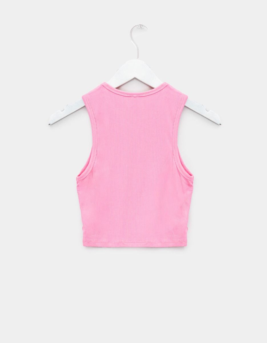 Gara Crop Tank in Pink_3