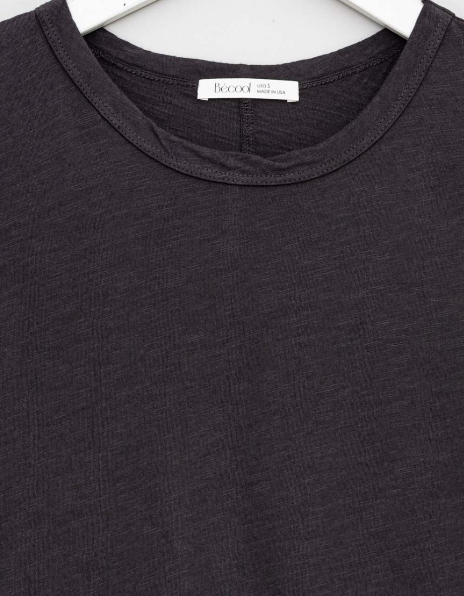 Garment Dye Tee in Charcoal_1