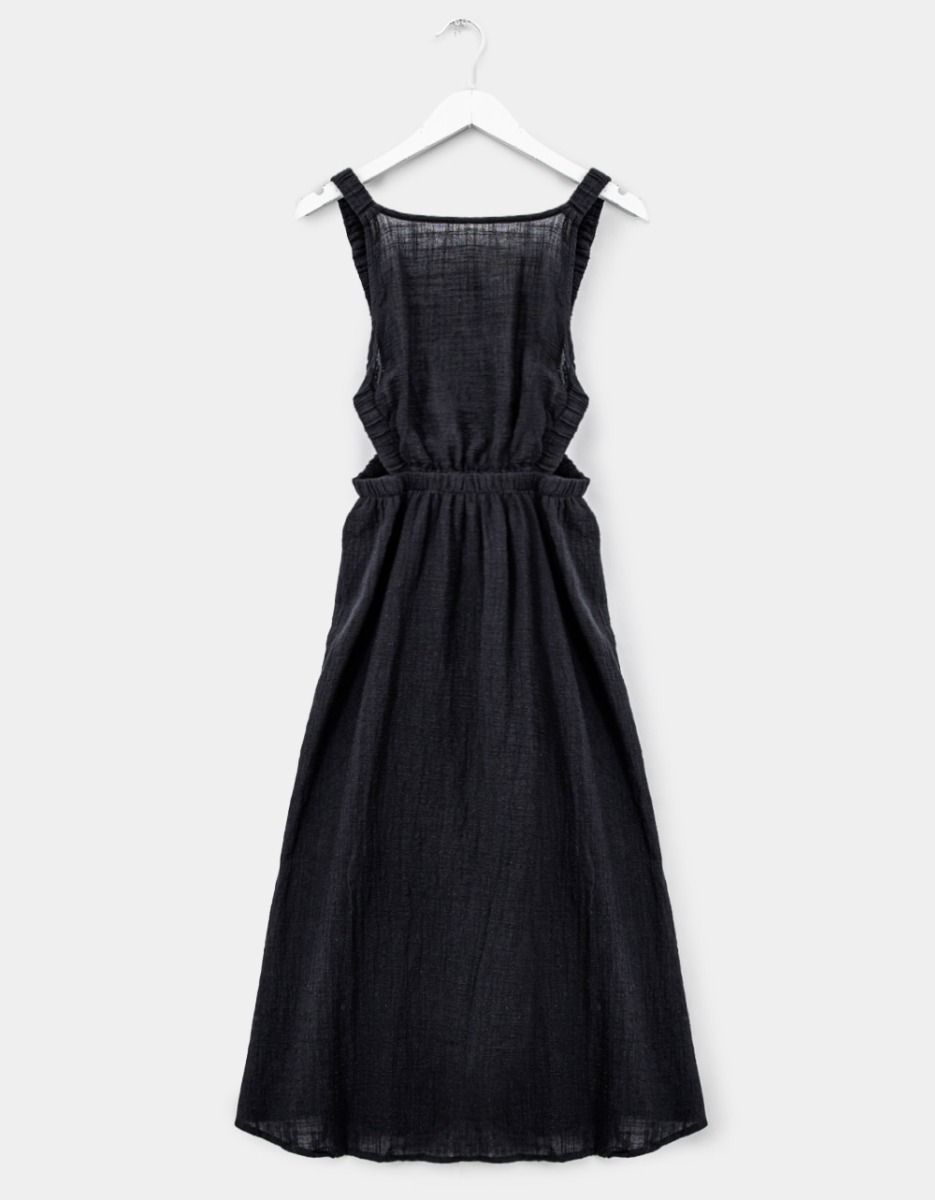 Gauze Cut-Out Dress_0