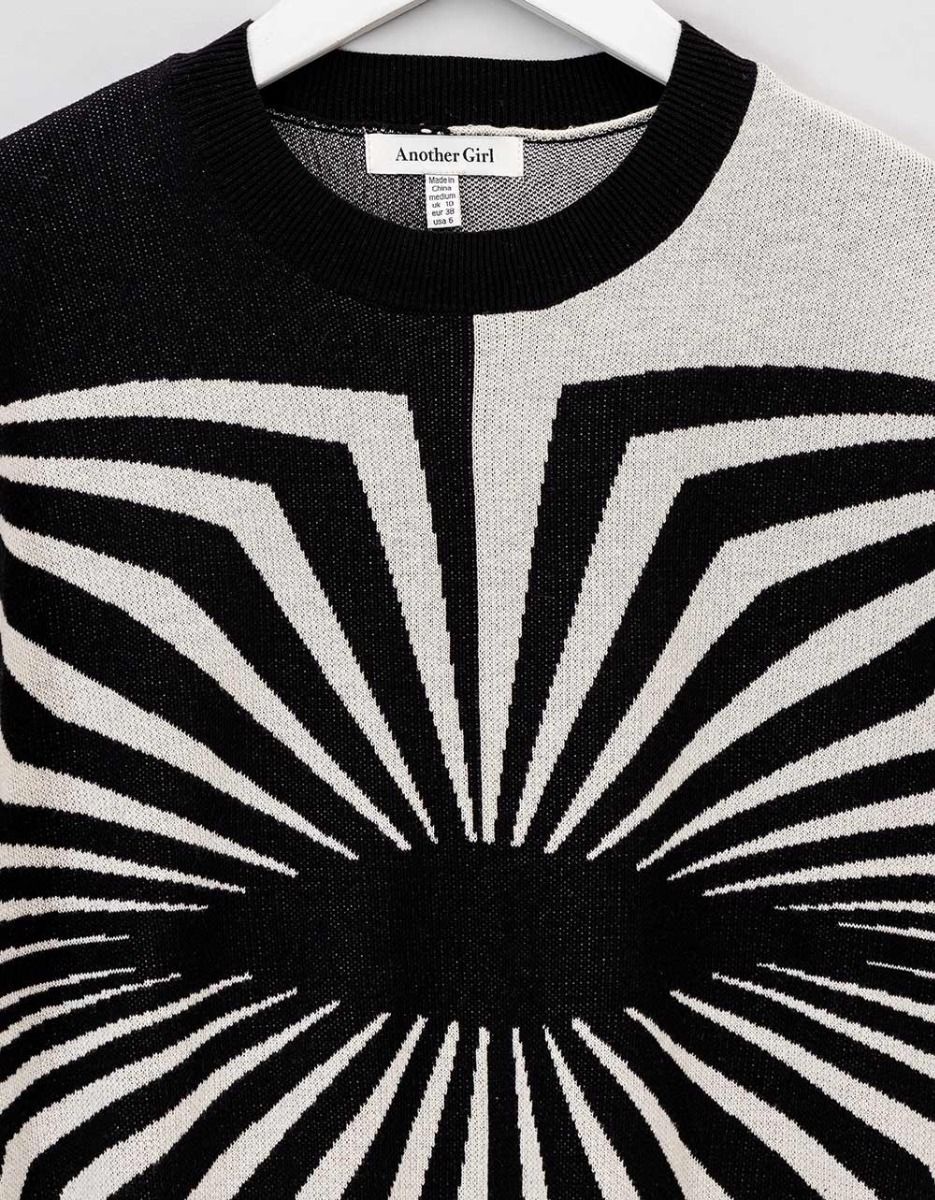 Geo Intarsia Knit Jumper_4