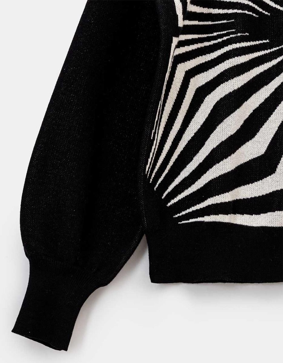 Geo Intarsia Knit Jumper_1