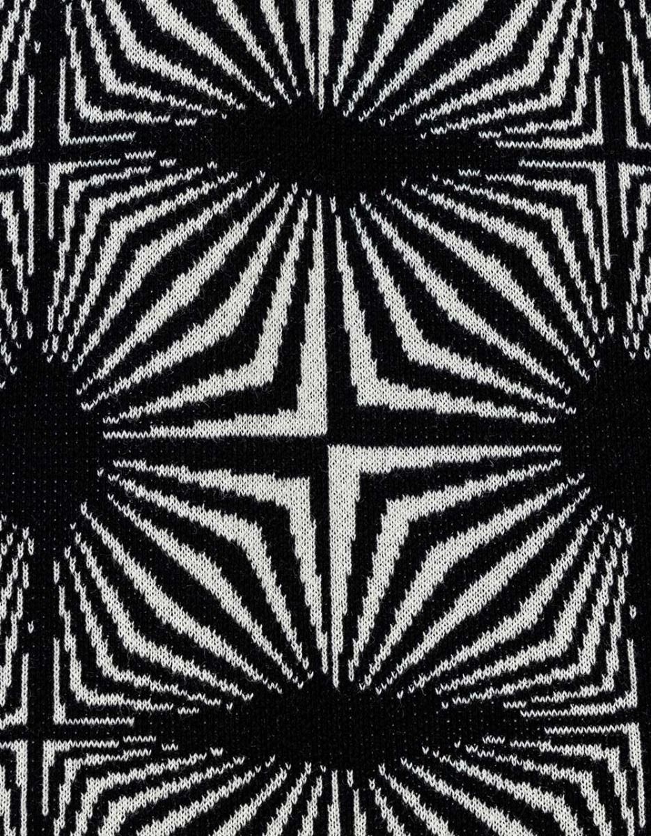 Geo Knit Ring Midi Dress_7