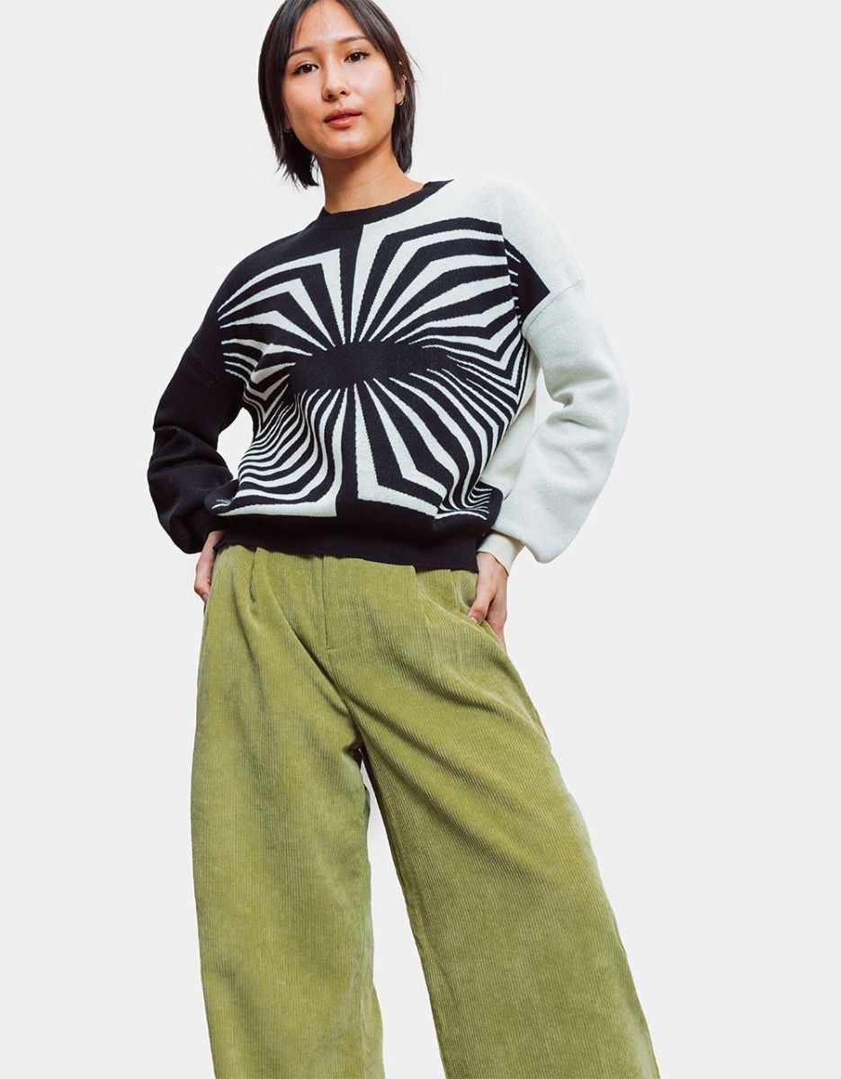 Geo Intarsia Knit Jumper_2