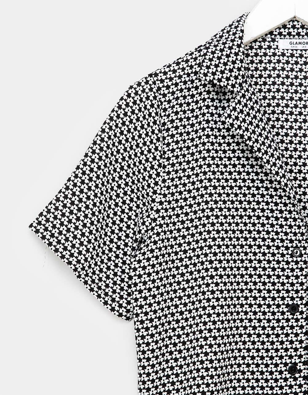 Geometric Daisy Shirt_1