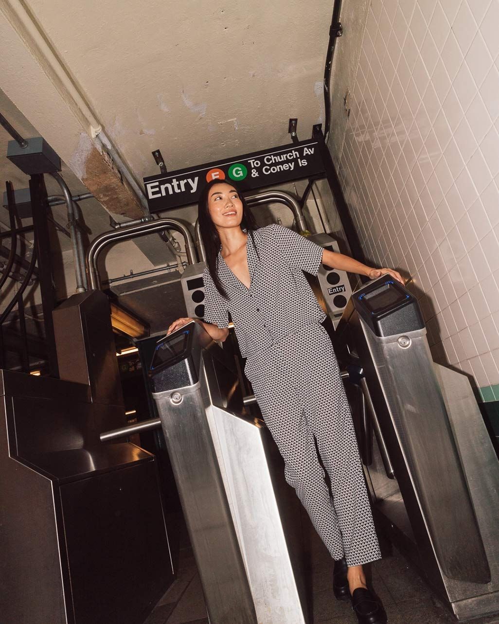 Geometric Daisy Pants_5