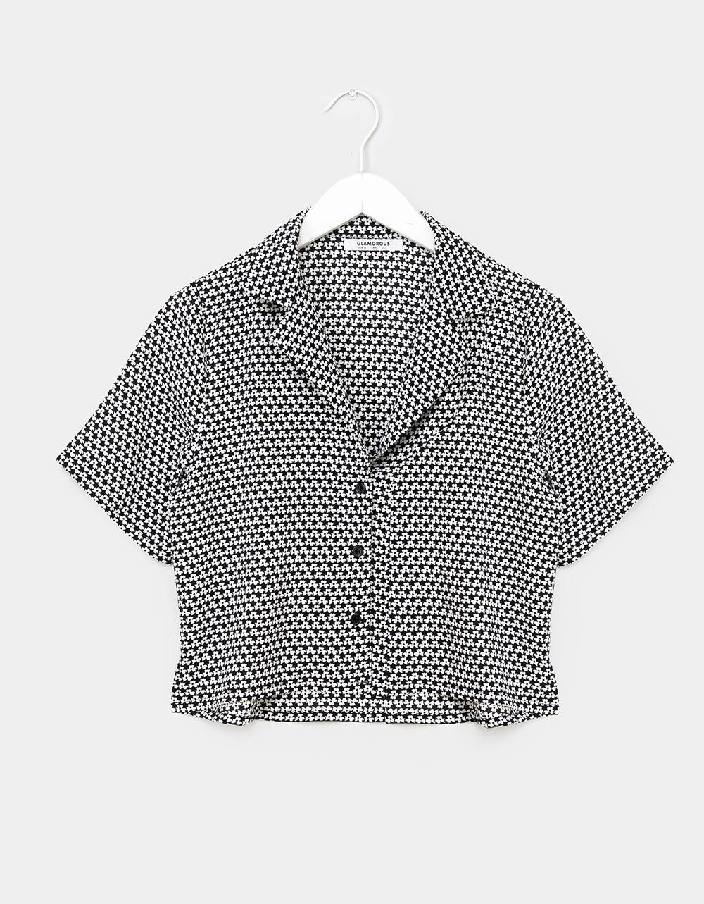 Geometric Daisy Shirt_0