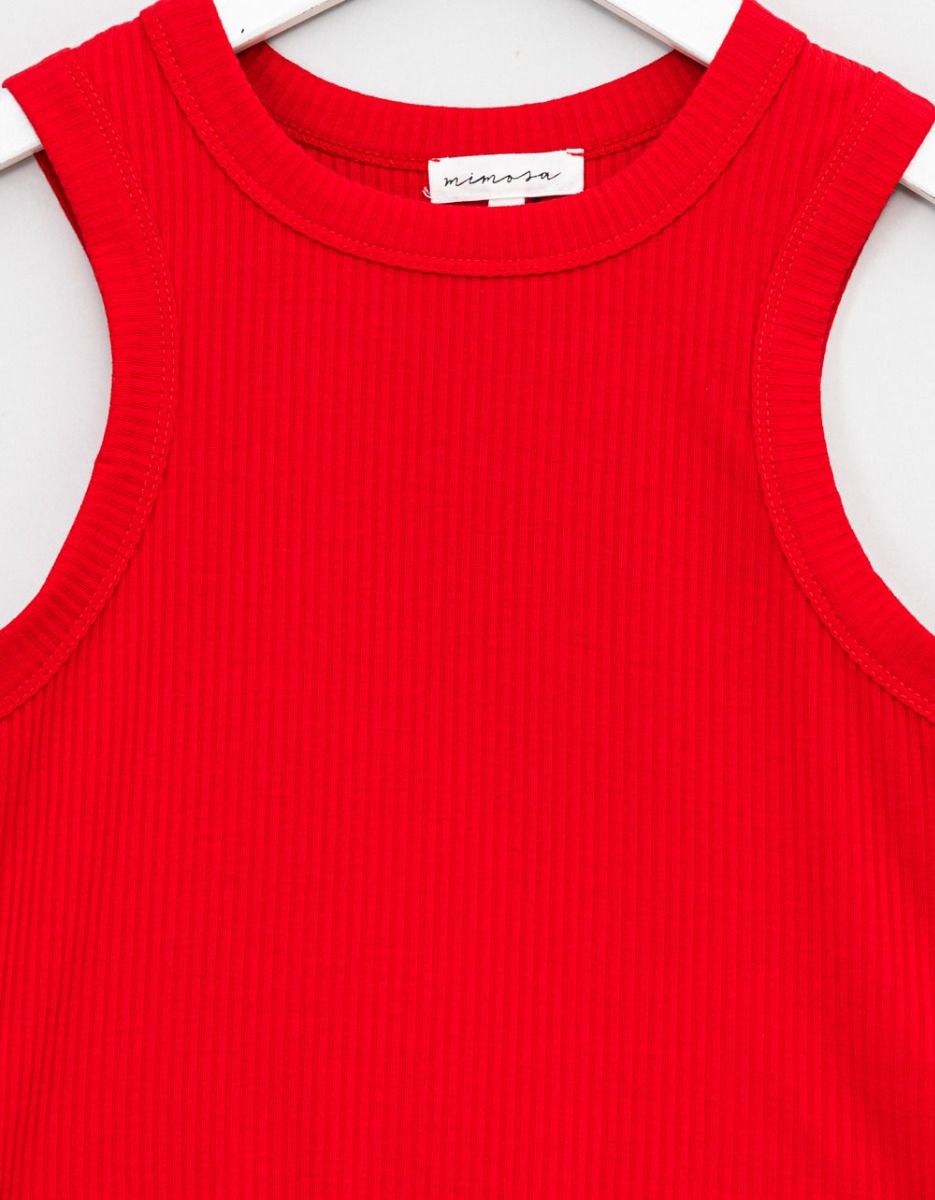 Gina Tank in Red_1