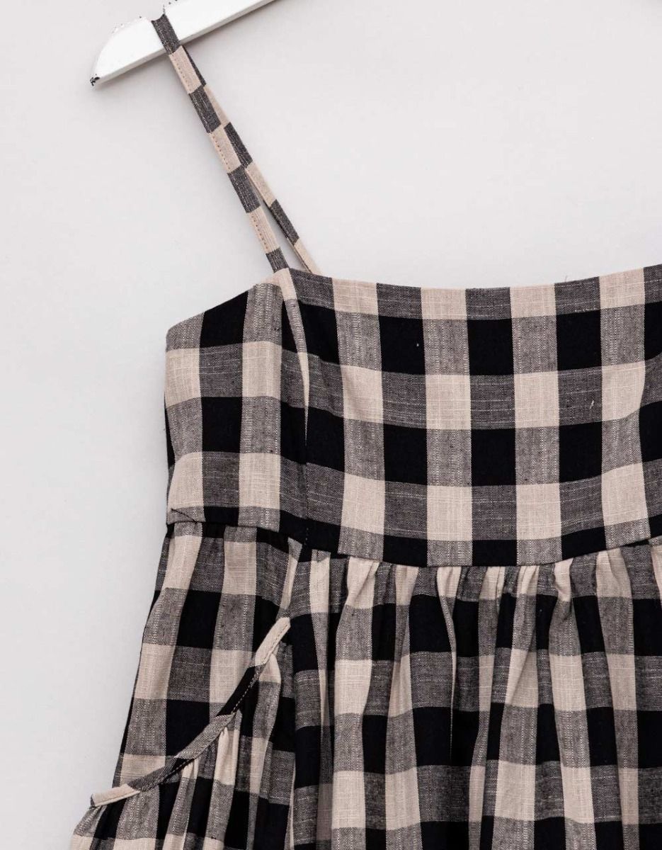 Gingham Pocket Dress_1