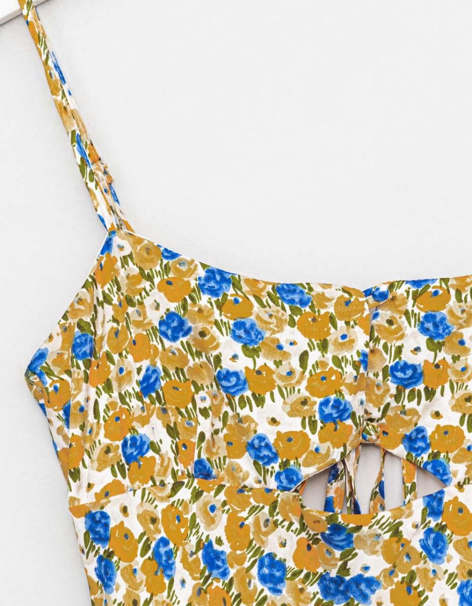 Golden Blue Slip Dress_1