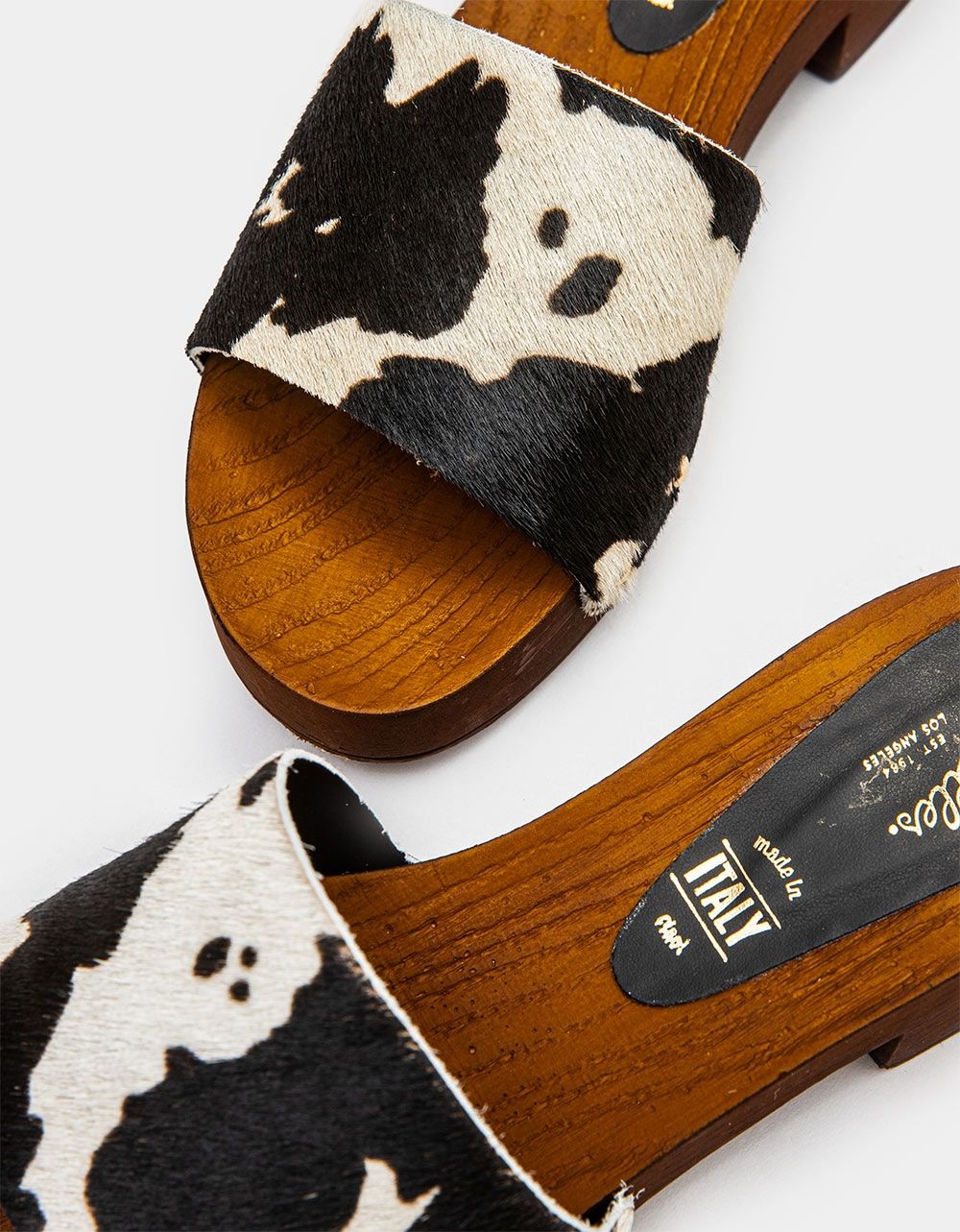 Good Spirits Sandal in Cow Print_4