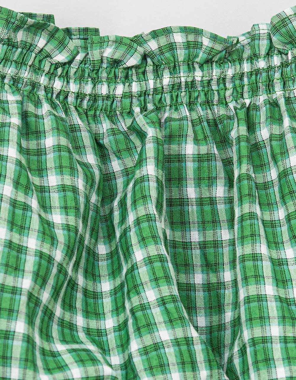 Gracie Plaid Crop Top_2