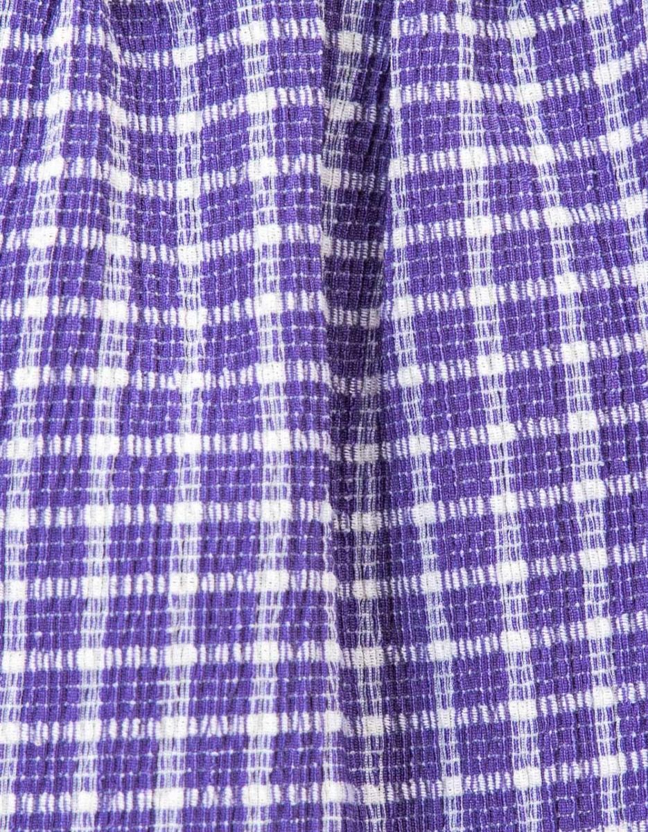 Grape Check Shorts_5