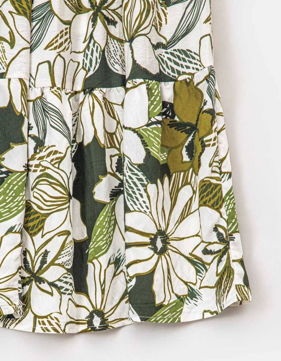 Greenery Midi Skirt_2